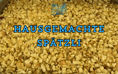 Feine hausgemachte Spätzli